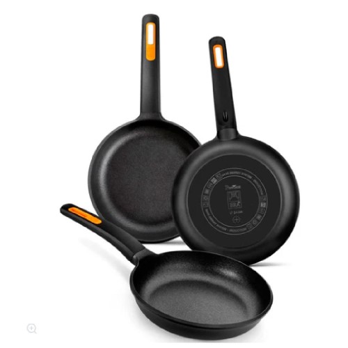 NONSTICK PAN WITHOUT LID  EFFICIENT PLUS Α431220 (20CM / BLACK)